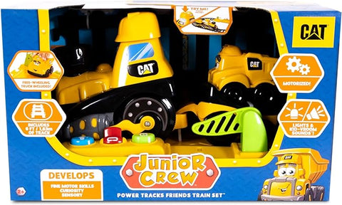 Caterpillar CAT Lights & Sounds Power Tracks Friends Engineering Vehicle--أضواء وأصوات كاتربيلر مركبة هندسية