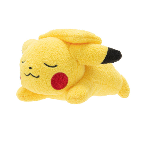 Pokemon PKW2780 Pikachu Sleeping PLUSH-5-Inch Premium Plush, Multi --دمية بيكاتشو للنوم من القطيفة الفاخرة مقاس 5 انش من بوكيمون متعددة الالوان