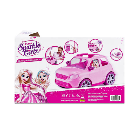 ZURU SPARKLE GIRLZ Remote controlled Car for Sparkle Dolls 10.5" --سيارة تعمل بالتحكم عن بعد للدمى المتلألئة مقاس 10.5 بوصة