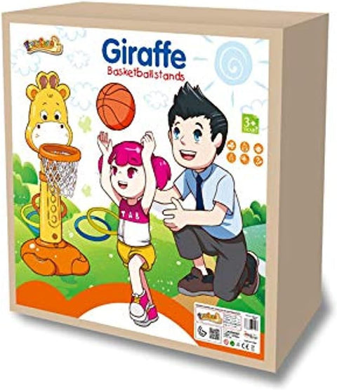 Basketball Plastic Giraffe-13-1801L--ملعب كرة سلة شكل زرافة