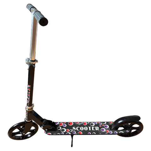 ALUMINUM SCOOTER 92X12.5X96CM-BLACK 13-24-58B--سكوتر المنيوم كبير اسود