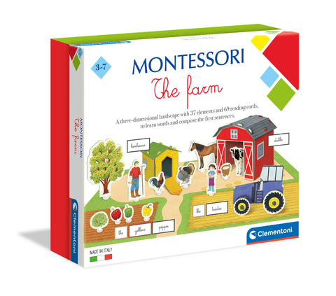 MONTESSORI THE FARM (UK)--كلمنتوني - مجموعة المزرعة لتعليم الكلمات