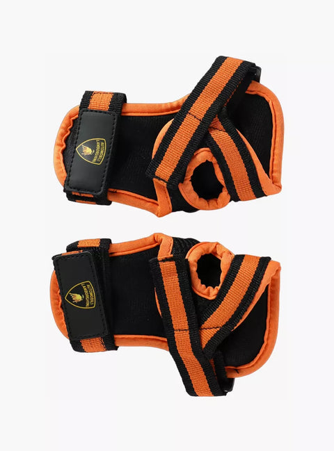 LAMBORGHINI SKATE PROTECTOR SET  XXS--لامبورجيني واقي الركب للتزلج اسود اكس اكس اس