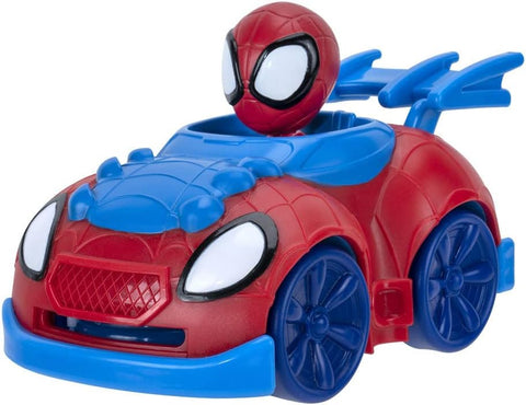 Spidey N Friends - Little Vehicle (Disc Dashers) (Assortment)--مجموعة مركبات من شخصيات مارفيل الصغيرة مع قاذف اقراص