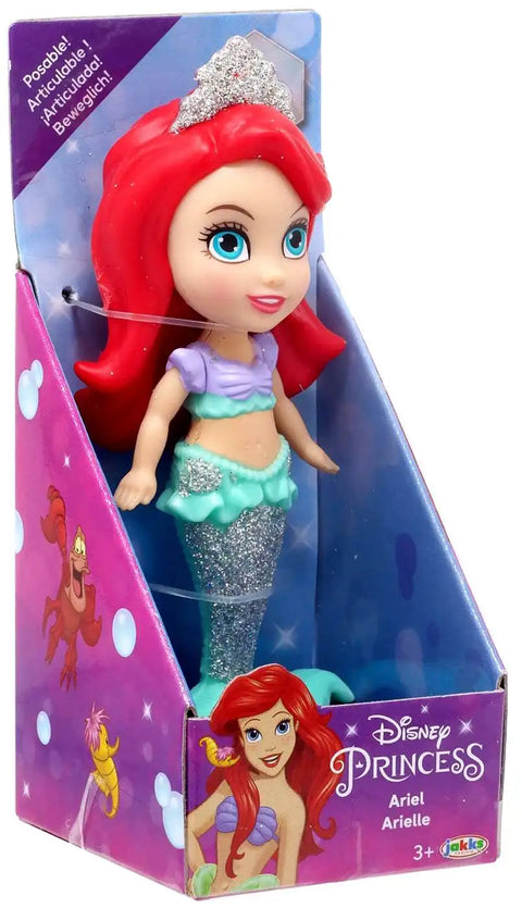 Disney Princess Posable Ariel 3-Inch Mini Figure--ديزني برينسيس ميني دميه صغيره 3 بوصة