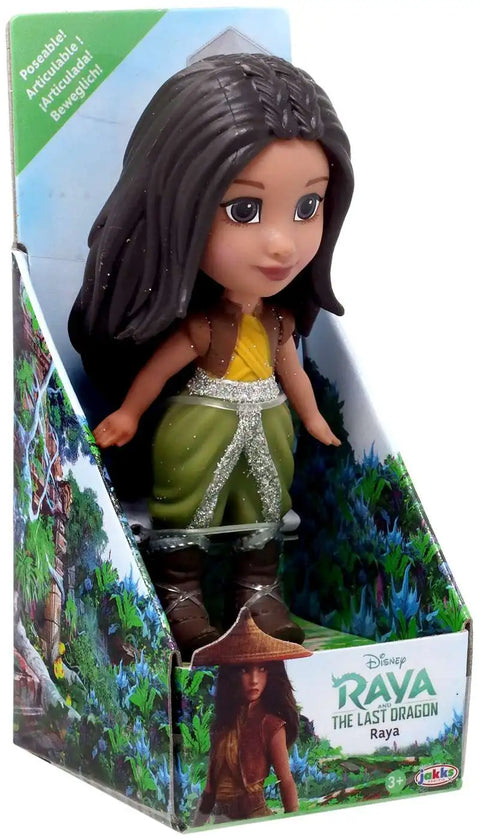 Disney Princess Posable Raya 3-Inch Mini Figure--ديزني برينسيس ميني دميه صغيره 3 بوصة