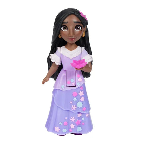 Disney Princess Isabela Flower Dress Mini 3" Posable Doll 100 Year New Release--ديزني برينسيس ميني دميه صغيره 3 بوصة