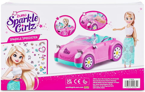 SPARKLE GIRLZ-DOLLS PLAYSET-DOLLS & VEHICLES -10.5"--مجموعة ألعاب سباركل جيرلز - دمية + مركبة10.5 بوصة