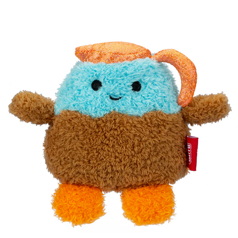 BumBumz 7.5-inch Plush -  Coffee Colton Collectible Stuffed Toy - BreakfastBumz Series--لعبة محشوة كولتون كوفي - سلسلة بريكفاسبومز