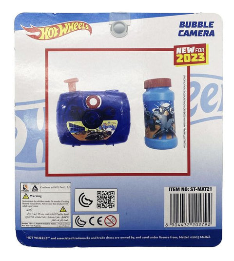 Hot Wheels Bubble Camera --هوت ويلز كاميرا فقاعات