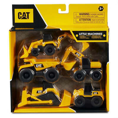 CAT MINI MACHINES FW VALUE 3 5PK--حزمه مصغرة ، أصفر، من كاتربيلار