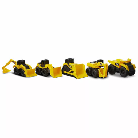 CAT MINI MACHINES FW VALUE 3 5PK--حزمه مصغرة ، أصفر، من كاتربيلار