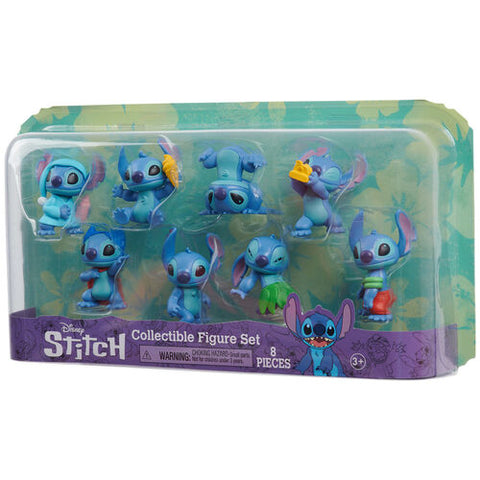 Stitch Collectible Figure Set--ديزني شخصيات متعدده ومضحكة