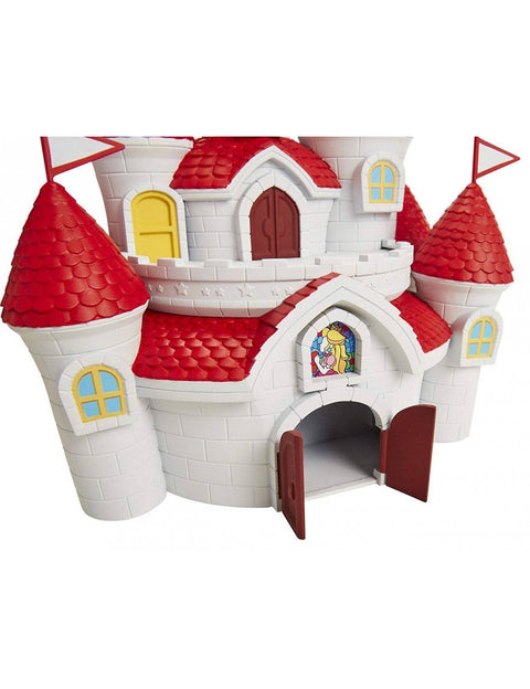 SUPERMARIO DELUXE CASTLE PLAYSET 6CM--لعبة سوبر ماريو ديلوكس كاستل 6 سم