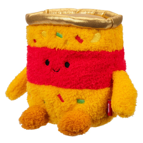 BumBumz 7.5-inch Plush - Jar of Nacho Cheese Jason Collectible Stuffed Toy - FundayBumz Series--لعبة وعاء من جبنة ناتشو جيسون المحشوة القابلة للتجميع - سلسلة فانداي بومز