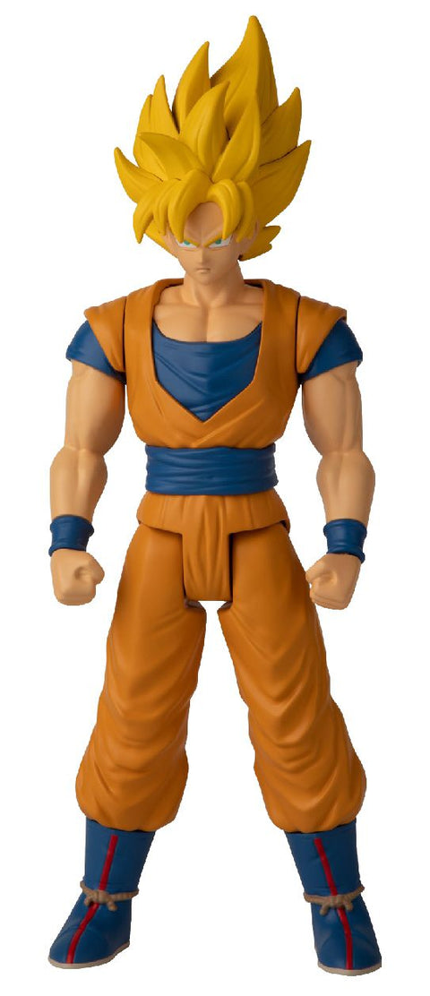 Bandai Dragon Ball Limit Breaker Super Saiyan Goku Action Figure 30cm , Super Anime Gifts And Anime Merch--مجسم بانداي ليميت بريكر سوبر سايان جوكو من دراجون بول | مجسم سوبر سايان جوكو 30 سم | انيمي دراجون بول سوبر وميرش