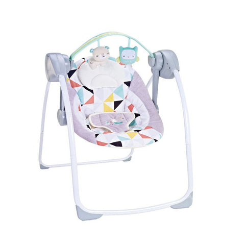 BABYLOVE SWING WITH MUSIC (PURPLE) 33-1836174-P--بيبي لف مرجيحة هزاز موسيقي