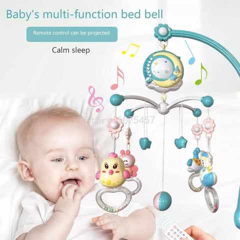 Babylove Musical Mobile 33-2007923--سرير للاطفال مع ملاهي وموسيقي من بيبي لوف