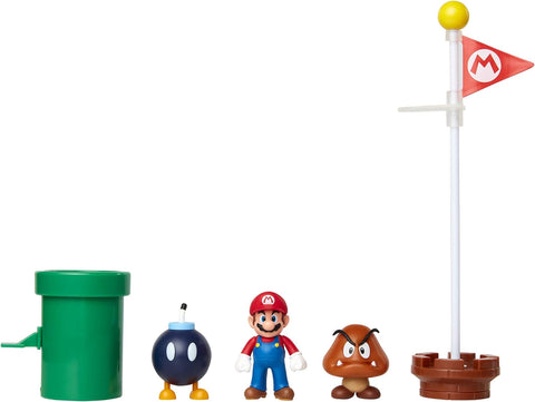 SUPERMARIO DIORAMA FIG. 2.5 6CM--سوبر ماريو 2.5 ديوراما متنوع