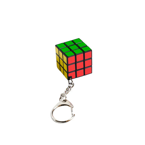 RUBIK'S CUBE 3X3 KEYCHAIN --سلسلة مفاتيح مكعب روبيك 3*3