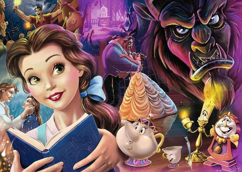 Ravensburger Disney Princess Heroines No.2 - Beauty & The Beast--ريفينز بيرغر بيل - مجموعة اي اس - احجية 1000 قطعة