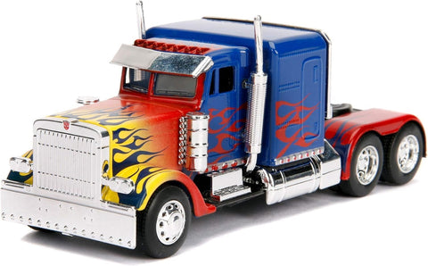 JADA - TRANSFORMERS T1 OPTIMUS PRIME 1:32--مركبة ترانسفورمرز تي 1 اوبتيموس برايم مصبوبة من جادا بمقياس 1:32