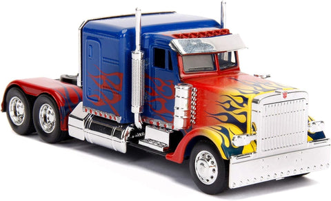 JADA - TRANSFORMERS T1 OPTIMUS PRIME 1:32--مركبة ترانسفورمرز تي 1 اوبتيموس برايم مصبوبة من جادا بمقياس 1:32