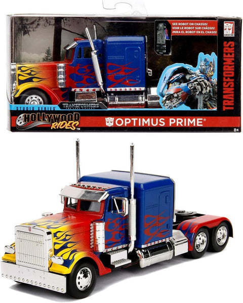 JADA - TRANSFORMERS T1 OPTIMUS PRIME 1:32--مركبة ترانسفورمرز تي 1 اوبتيموس برايم مصبوبة من جادا بمقياس 1:32