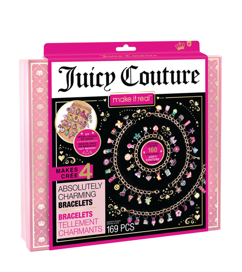 Make It Real Juicy Couture Absolutely Charming Bracelets--مجموعة صنع اساور جوسي كوتور من ميك ات ريل