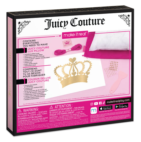 Make It Real Juicy Couture Pillow--وسادة جوسي كوتور من ميك ات ريل