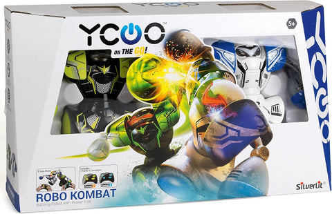 YCOO Silverlit Robo Kombat Twin Pack--عبوة روبو كومبات مزدوجة، من وايكو