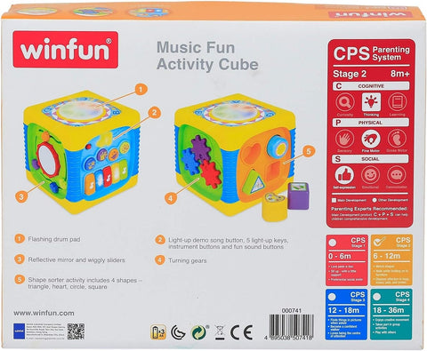 Music Fun Activity Cube--مكعب النشاطات المسلي