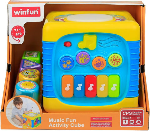 Music Fun Activity Cube--مكعب النشاطات المسلي