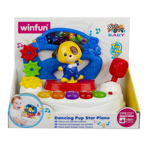 WINFUN Dancing Pup Star Piano--لعبة الجرو الراقص على البيانو للاطفال