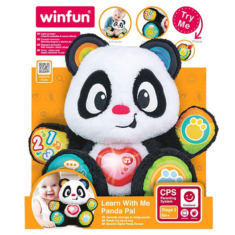 Winfun Learn With Me Panda Pal--لعبة دب الباندا التعليمية للاطفال