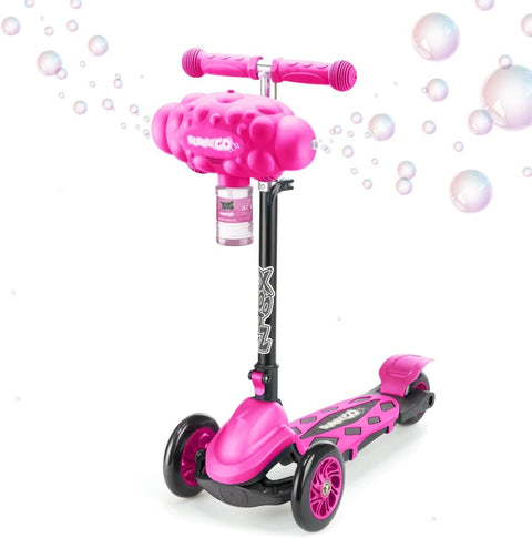 Xootz Kids Bubble Go Foldable Scooter--سكوتر الفقاعات القابل للطي للاطفال من اكسووتز