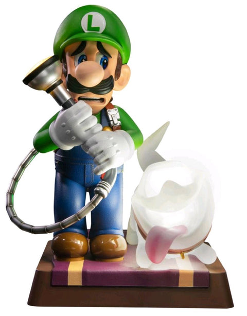 First 4 Figures: Super Mario Luigi's Mansion 3 Collector's edition--مجسم شخصية سوبر ماريو