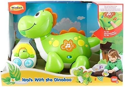 Winfun Walk With Me Dinoboo--لعبة الديناصور المتحرّك