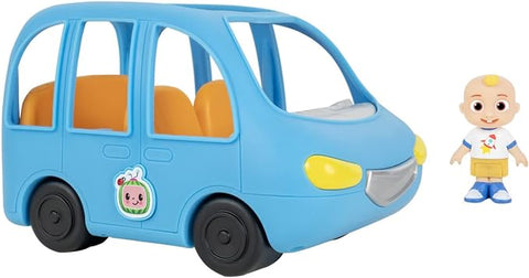 Cocomelon - Deluxe Vehicle (Lights & Sounds Family Fun Car)--كوكوميلون - مركبة فاخرة ( إضائات و أصوات سيارة العائلة المرحة)