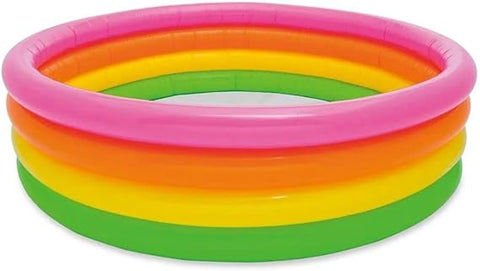 Swimming Pool Inflatable 4 Hoops Sunset 168 X 46 Cm--مسبح قابل للنفخ بعدد 4 اطواق  168 × 46 سم