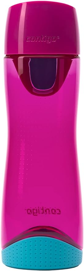 Contigo Autoseal Swish Water Bottle, 500-Pink--كونتيجوزمزمية 500مل ازرق موف 2095343