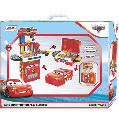 Cars Construction Play Suitcase--حقيبة لعب بناء السيارات