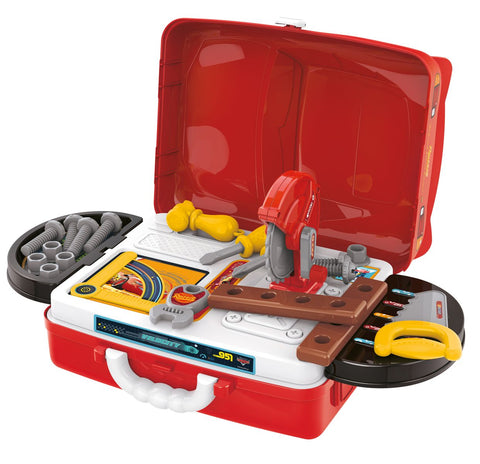 Cars Construction Play Suitcase--حقيبة لعب بناء السيارات