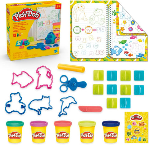 Play-Doh School Activities Set--طقم ألعاب مدرسية من عجينة اللعب