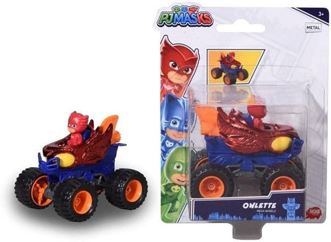 PJ Masks Single Pack Owlette Giantz--بي جي ماسك - دبابة احمر وازرق+اول جليدر