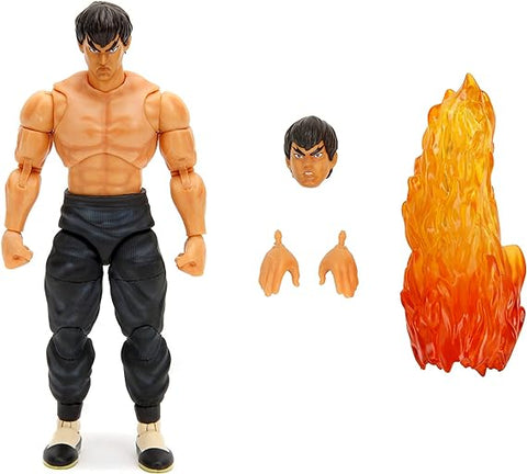 Jada Street Fighter II Fei Long 6" Figure--مجسم جادا ستريت فايتر فاي لونج 6 بوصات