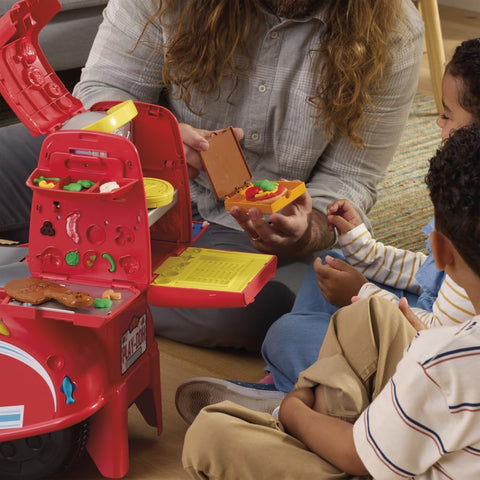 Play-Doh Pizza Delivery Scooter Playset--طقم دراجة توصيل البيتزا