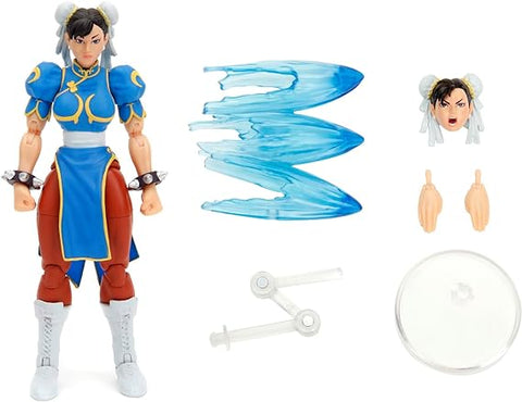 Jada Street Fighter II Chun Li 6" Figure--مجسم جادا ستريت فايتر 6 بوصة