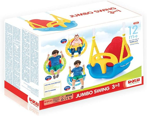 Dolu game JUMBO SWING--دولو لعبة الارجوحة مع أمان ضد السقوط