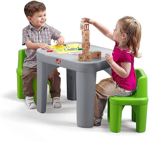 STEP2 MIGHTY MY SIZE TABLE & CHAIRS SET--مجموعة الطاولات والكراسي من